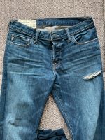 Abercrombie Fitch ripped jeans tailored slim fit W32 W33 L30 Düsseldorf - Stadtmitte Vorschau