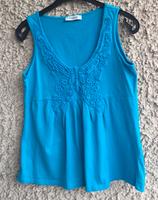 VIVANCE Shirt Tunika ärmellos Top türkis wie neu Gr. S 38 München - Milbertshofen - Am Hart Vorschau