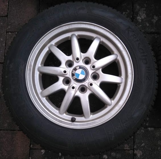 4x original BMW Winterräder 3er E36 und E46   15 Zoll in Bad Sobernheim