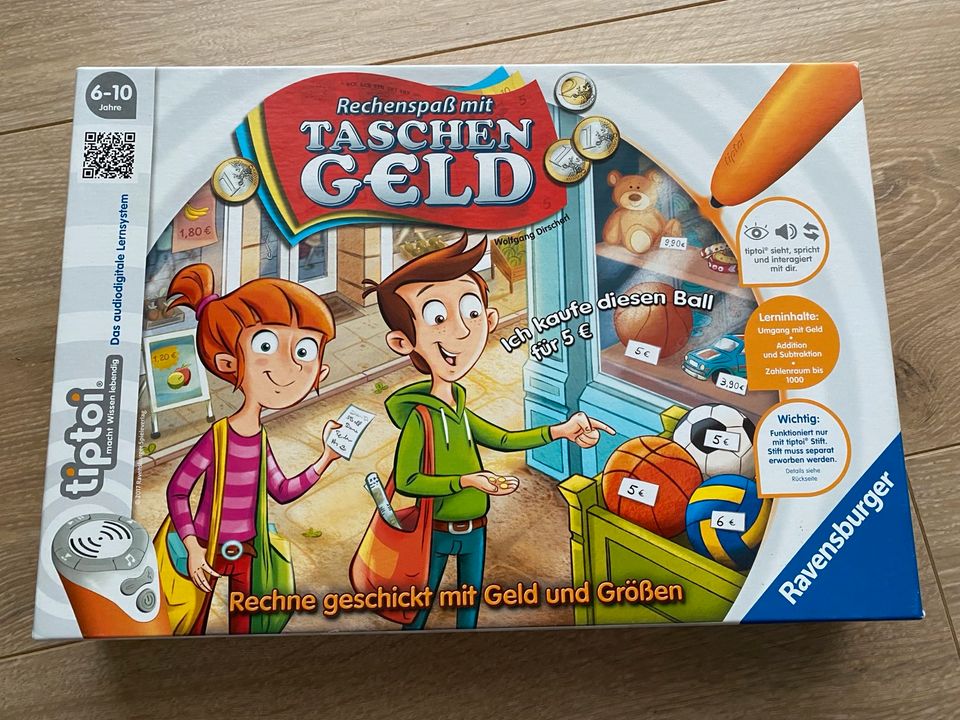 tiptoi Spiel Rechenspaß mit Taschengeld in Hamburg