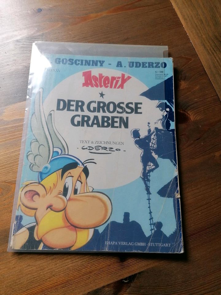 Asterix comic in Glückstadt