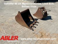 Tieflöffel Mantovanibenne 90cm Bayern - Aichach Vorschau