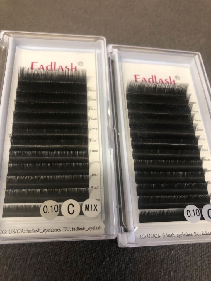 Fadlash Wimpern - 2 Packungen- 0.10 C Mix - neu!!! in Dessau-Roßlau