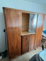 Vitrinen Schrank/ Vintage Retro Wohnzimmerschrank Baden-Württemberg - Werbach Vorschau