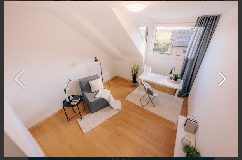 108 m² Dachgeschosswohnung mit ausgebauter Studioraum in Helpup in Oerlinghausen
