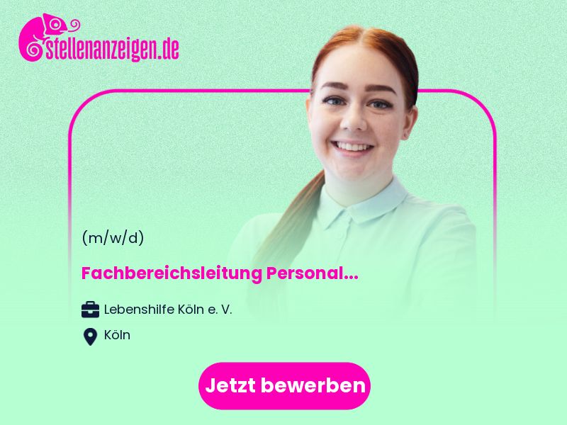 Fachbereichsleitung Personal (m/w/d) in Köln