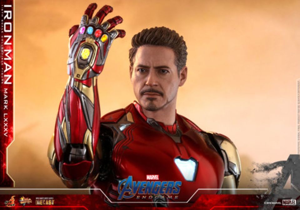 Iron Man Mark 85 LXXXV 1:6 Figur Hot Toys MMS528D30 Endgame in Angelmodde