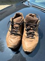 Herren reebok Wanderschuhe Halbschuhe Leder 41 braun Sachsen - Bannewitz Vorschau