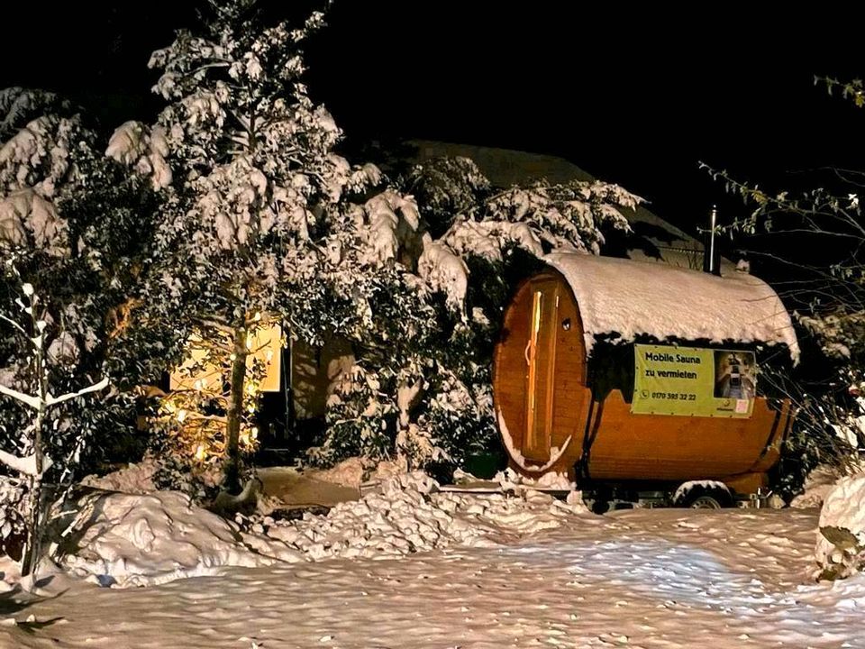 Mobile Sauna mieten, Whirlpool, Fasssauna zu vermieten, Wellness in Osterhofen