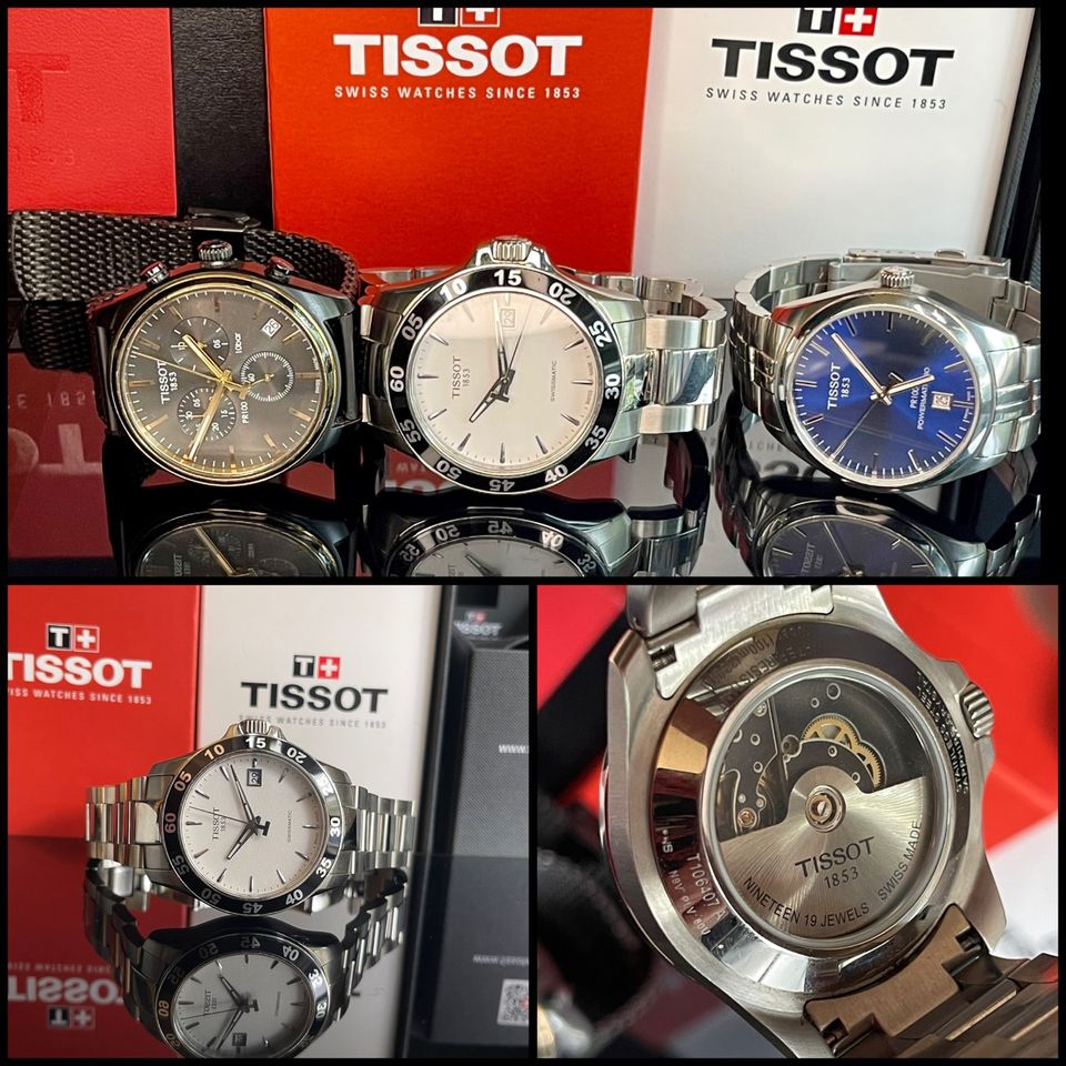 3 Armbanduhr TISSOT CHRONOGRAPH Herrenuhr LONGINES Tag HEUER 01 in Berlin