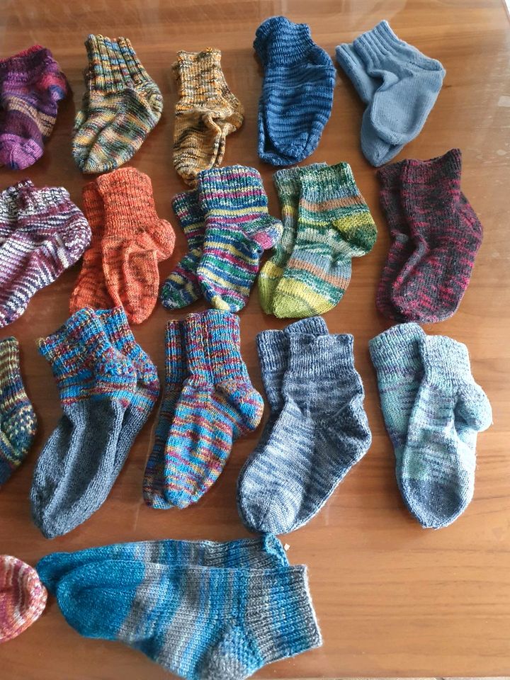 Kinder Socken handgestrickt in Ansbach