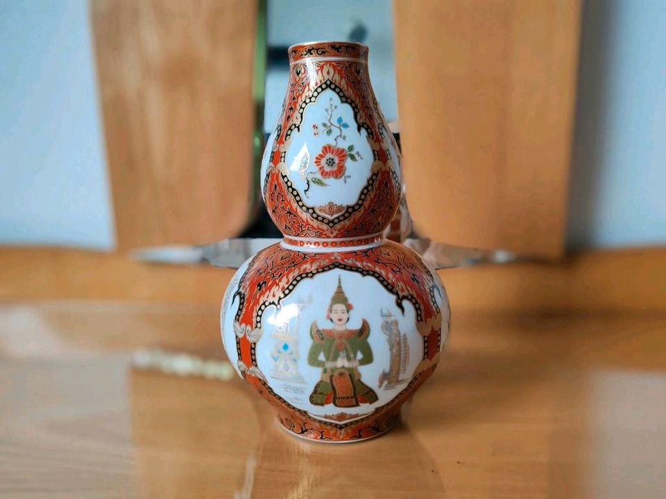 Vase asiatisches Muster Kaiser Siam in Hannover