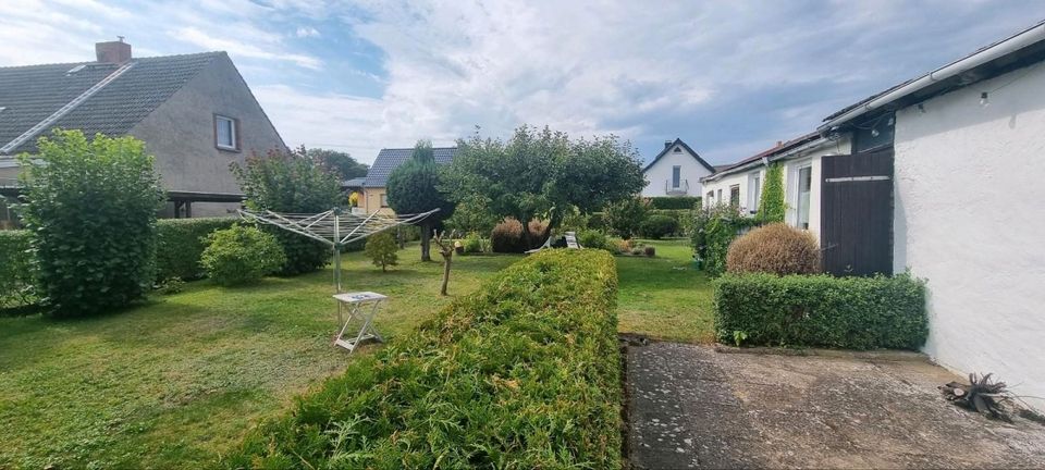 Preisreduziert !!  Einfamilienhaus mit schönem Garten und viel Nebengelass in Gartz (Oder)