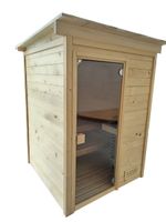 Outdoorsauna Gartensauna Außensauna Saunahaus Sauna + 4,5KW Ofen Thüringen - Weimar Vorschau