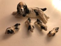 Porzellanfiguren: Hund mit 4 Welpen Hessen - Lampertheim Vorschau