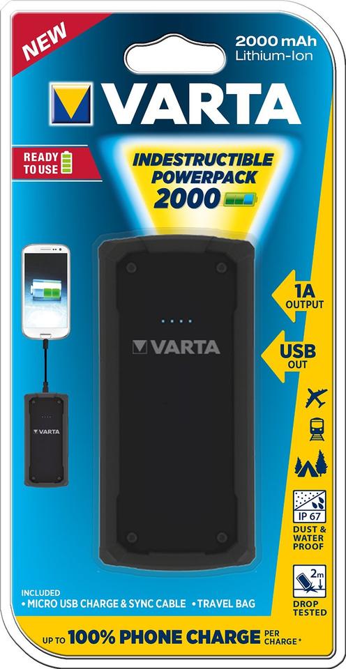 varta indestructible powerpack 2000 neu und original verpackt in Nordhorn