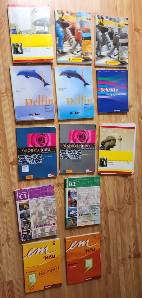 Deutsch als Fremdsprache, Lernbücher Englisch in Berlin