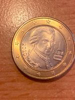 1 Euro Münze „ Österreich 2020 “  Wolfgang Amadeus Mozart Nordrhein-Westfalen - Preußisch Oldendorf Vorschau
