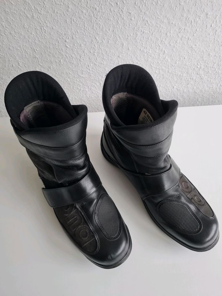 Dayton Motorradschuhe Gr. 42 / 43 Halbhoch - top Zustand in Flein