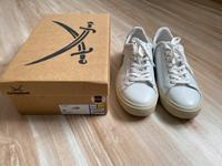 Sansibar Sneaker echt Leder weiß grau Gr 38 Bayern - Donaustauf Vorschau