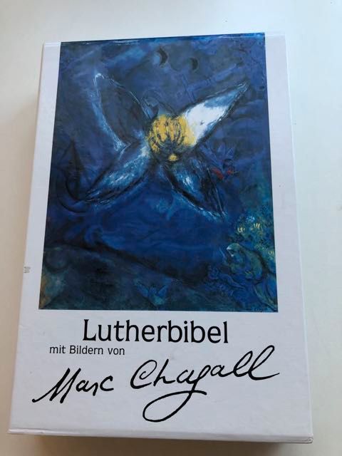 Lutherbibel Bibel mit Bildern von Marc Chagall in Esslingen