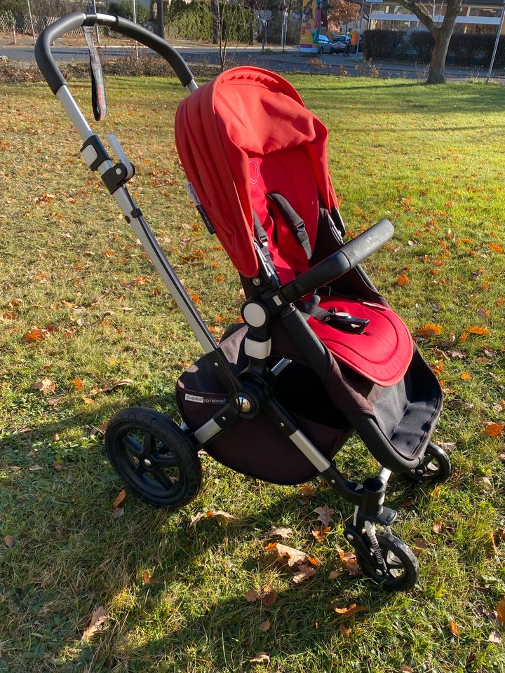 Bugaboo Cameleon 3 rot inkl. Babywanne & Sportsitz in Berlin