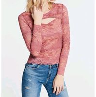 Guess langarmbluse langarmshirt Rose G.L 40 Original Spitzenbluse Nordrhein-Westfalen - Viersen Vorschau