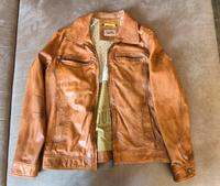 Org. Camel Lederjacke Größe 54 braun Herrenjacke Niedersachsen - Sehnde Vorschau