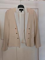 Blazer Mango XS Creme Aprikose Apricot Weiß gold Knöpfe Damen Hessen - Flörsheim am Main Vorschau