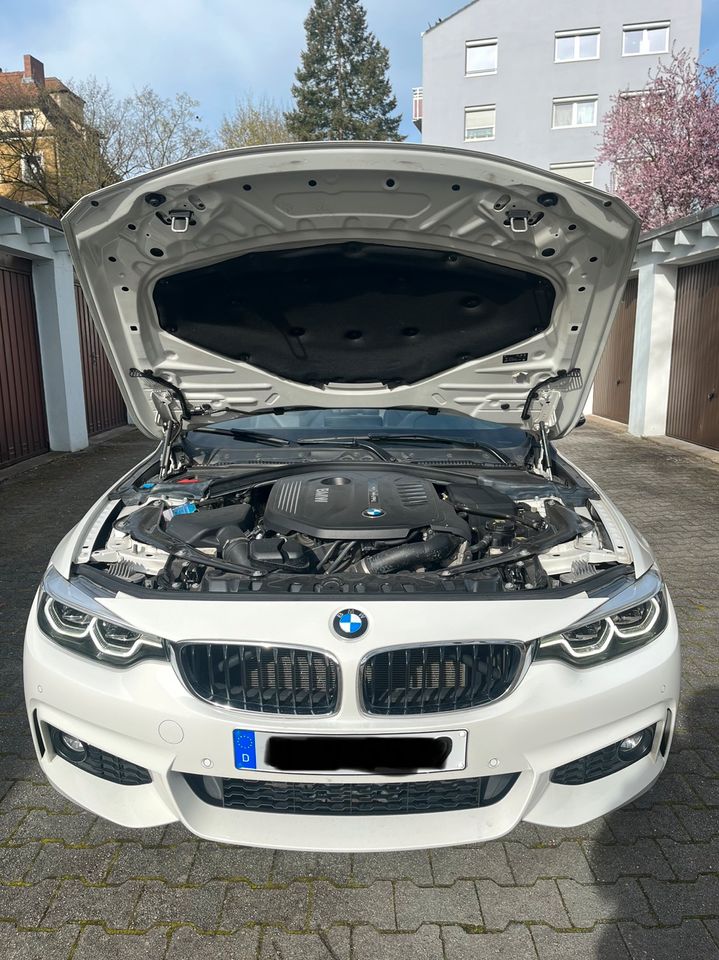 Bmw 440i M Sport Cabrio 2017 Alpinweiß in Nürnberg (Mittelfr)