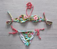 Hunkemöller Bikini Blumen türkis S 36 M 38 Pankow - Karow Vorschau