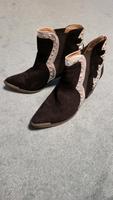 Heine Damen Leder-Cowboy-Stiefelette, Sachsen - Chemnitz Vorschau