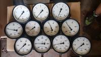 Große historische Manometer DDR Loft DIY Industrial TGL DIN alt Brandenburg - Eberswalde Vorschau