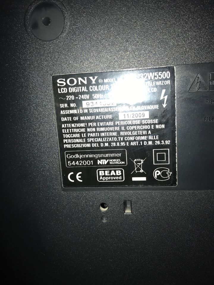 Sony Bravia KDL 32W5500 in Krostitz
