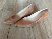 Leder Cognac braun Lloyd Pumps High Heels 38 Niedersachsen - Bad Lauterberg im Harz Vorschau