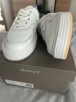 GANT Sneaker Kanmen Gr. 44 Weiß Leder Hessen - Flörsheim am Main Vorschau