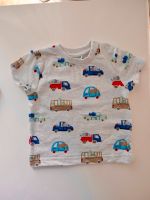 T-Shirt Topomini 74 12M Elefant Auto Grau Bunt Babyshirt Pankow - Prenzlauer Berg Vorschau