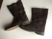 Boots Stiefeletten Gr. 38 Wildleder Hessen - Wetter (Hessen) Vorschau