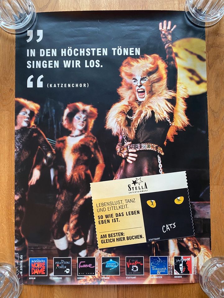 4 Cats Musical Poster in Berlin