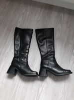 Stiefel Echtleder  schwarz Gr.39 Niedersachsen - Berge Vorschau