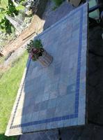 Gartentisch Mosaikstein Schiefer 150x90cm Eisen Cottagestil Bochum - Bochum-Südwest Vorschau