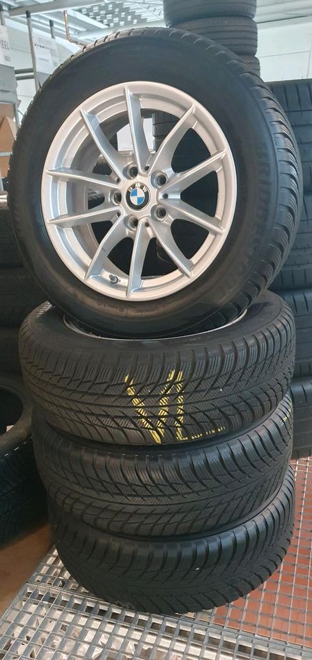 Winterreifen Bridgestone auf Alufelge BMW 3er 4er 205 60 R16 96H in Oberhausen