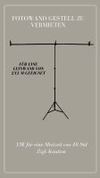 Fotowand Fotoleinwand Gestell für 2x3 m *Verleih* Saarland - Schwalbach Vorschau