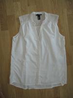 H&M Bluse ärmellos Damen Gr. 42 beige Bayern - Ingolstadt Vorschau