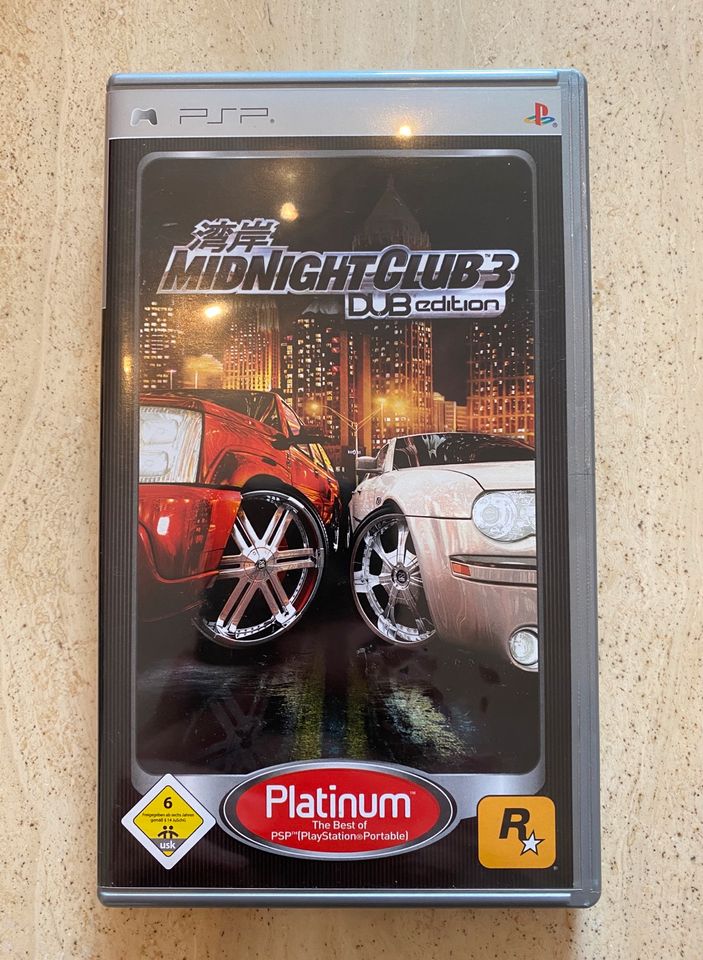 PSP Spiel - Midnight Club 3 DUB Edition in Düsseldorf