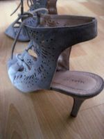 Sandalen High heels silbergrau Größe 41 NEU 9,5 cm Absatz Dortmund - Innenstadt-Ost Vorschau