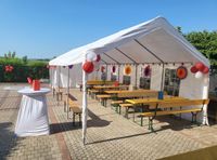 Partyzelt 4x10 Meter Geburtstag Hochzeit Event günstig mieten Thüringen - Erfurt Vorschau