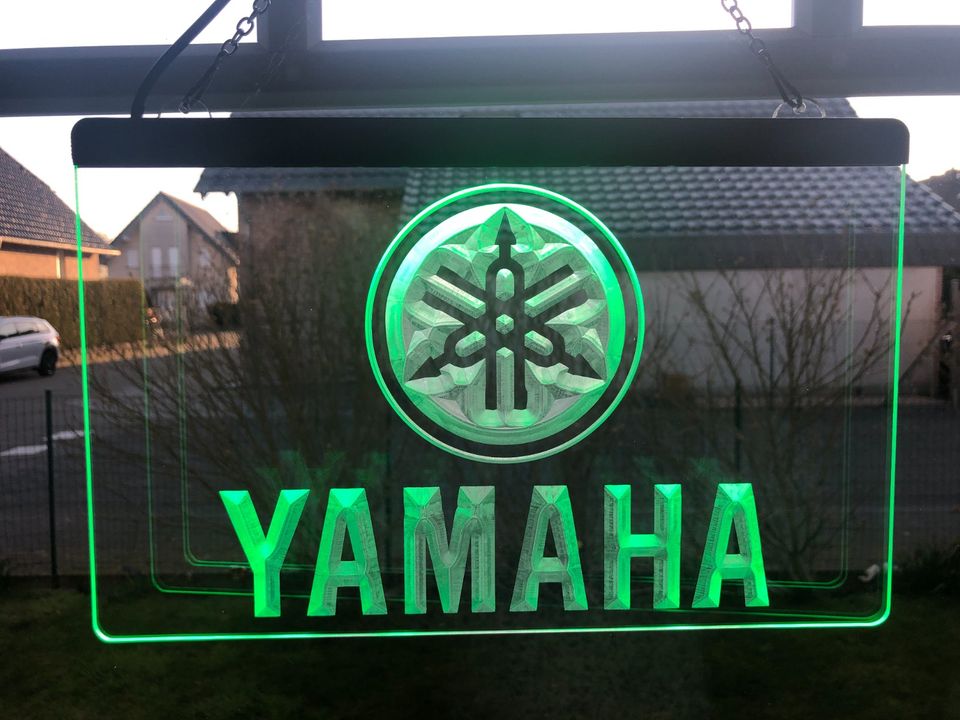 ✅LED Deko Schild Yamaha ✅ in Geilenkirchen