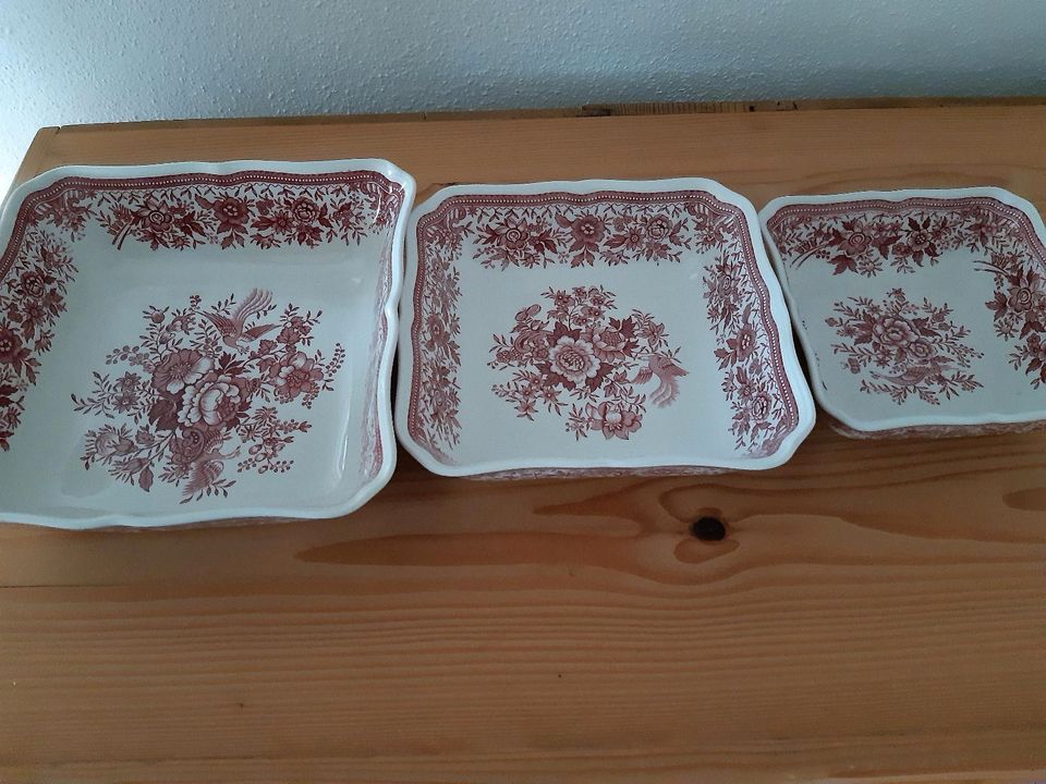 Villeroy & Boch Fasan rot Schüssel in Zwiesel