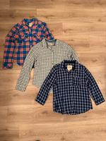 3x Bluse Hollister kariert - 1x L, 2x M Sachsen - Falkenstein/Vogtland Vorschau